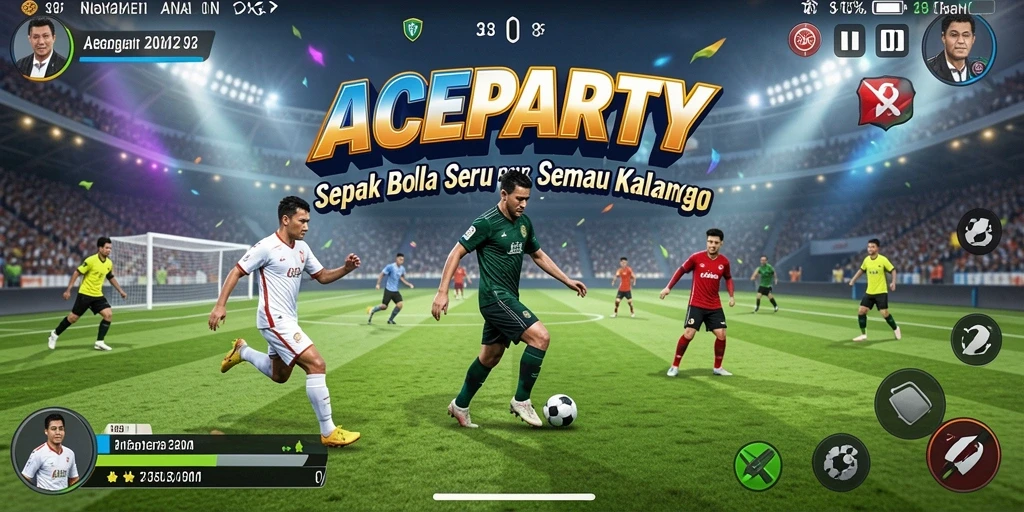Tampilan gameplay seru dari <strong>ACEPARTY</strong> yang semakin mendebarkan.
