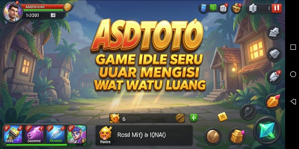 Tampilan gameplay ASDTOTO dengan susunan karakter dan pengelolaan kerajaan.