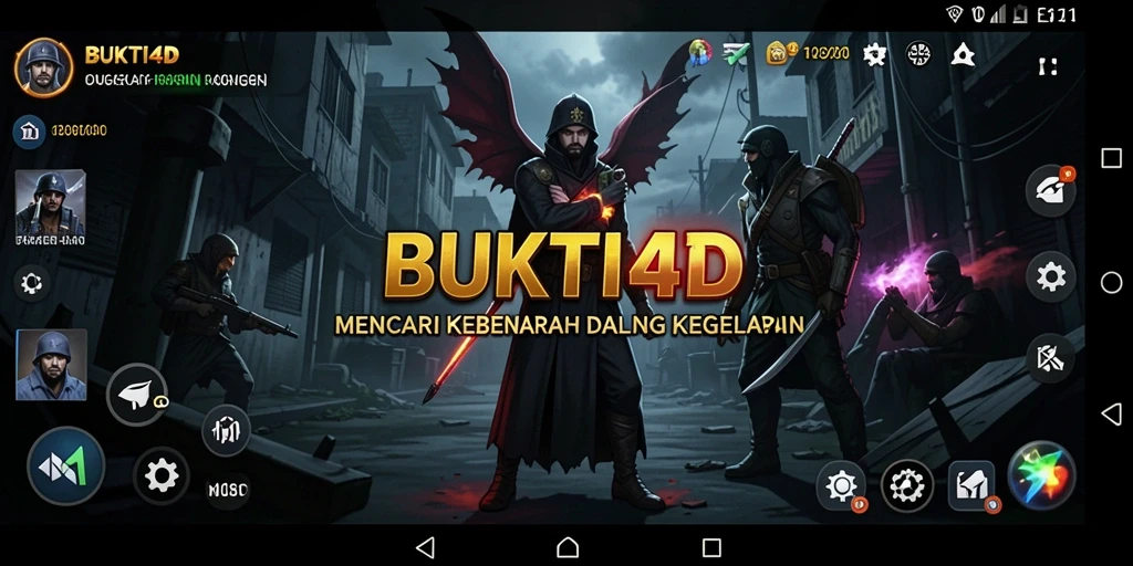 Tampak mencekam dalam gameplay BUKTI4D.