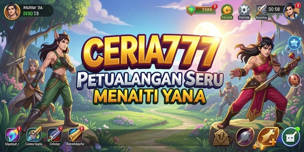 Gameplay seru CERIA777 yang penuh tantangan.