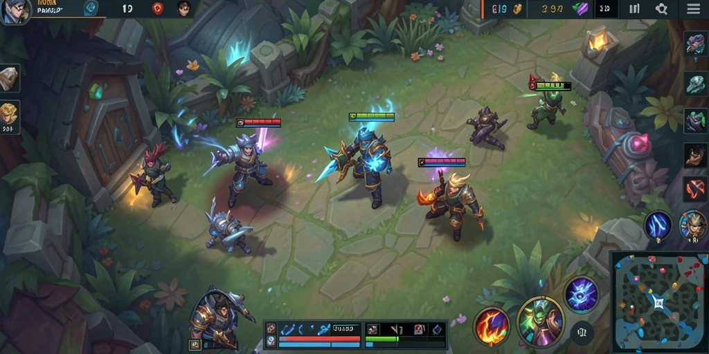 Gameplay mendebarkan di PAKARJP dengan aksi tim yang intens.
