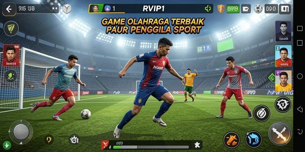 Tampilan screenshot dari gameplay RVIP1 yang seru dan kompetitif.