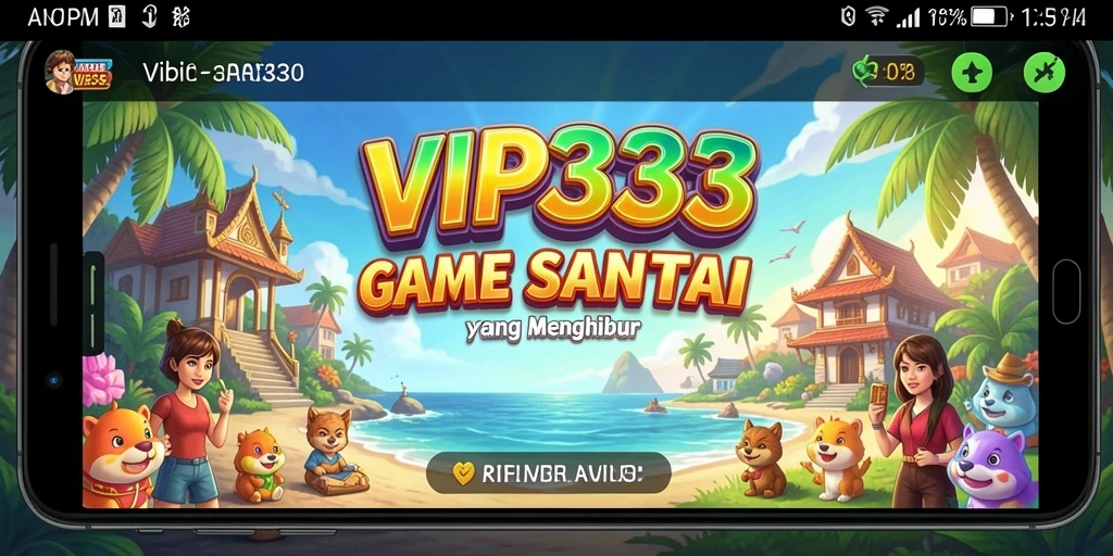 Tangkapan layar gameplay <strong>VIP333</strong> menunjukkan keseruan permainan Casual yang menghibur.
